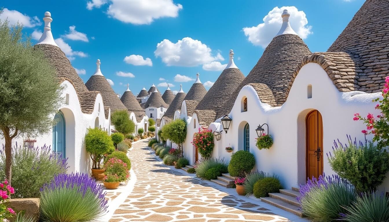 Découvrez les Pouilles, une région enchanteresse d'Italie, où des séjours inoubliables vous attendent. Plongez dans des paysages à couper le souffle, savourez une cuisine authentique et explorez des trésors historiques. Laissez-vous séduire par l'hospitalité italienne et vivez une expérience unique qui restera gravée dans votre mémoire.