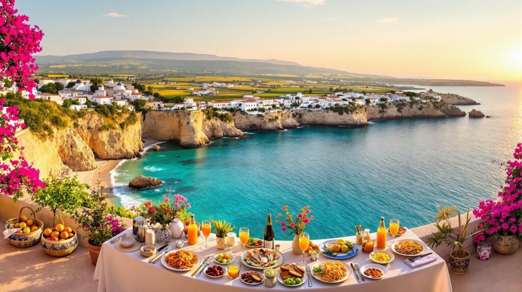 Découvrez les Pouilles, une région d'Italie authentique où la mer scintillante, des villages pittoresques et une gastronomie savoureuse se rencontrent. Plongez dans l'atmosphère unique de cette destination qui allie traditions et délices culinaires.